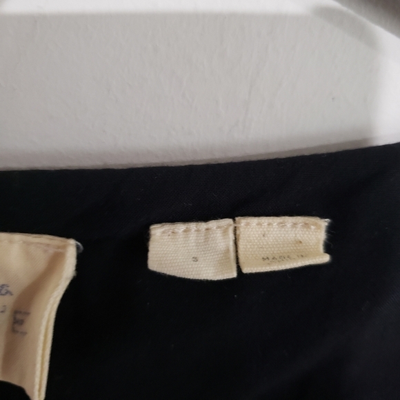 Anthropologie Edme & Esyllte Draped Front V Neck Multicolor Dress Size Small - Picture 9 of 14